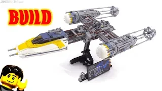 Time-Lapse BUILD: LEGO Star Wars UCS Y-Wing Starfighter 75181