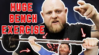 Huge Bench Exercise (Floor Press Technique and Application in your workout!!!)