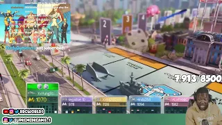 RDC Plays CRAZIEST Game Of Monopoly Plus On Stream Yet! Round 4 8/24/22