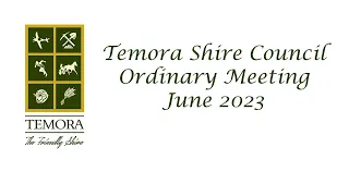 Temora Shire Council Meeting June 2023