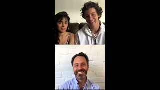 Jeff Warren on Instagram LIVE with Shawn Mendes & Camila Cabello