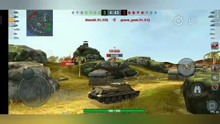 Бой на СУ-85. WoT BLITZ