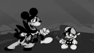 [FNF] Double kill but mickey and oswald sings it cover