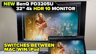 Excellent 32-inch 4k pro monitor under $800. BenQ PD3205u