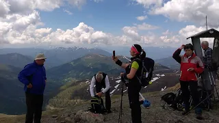 03.06.2019 Rakouské dvoutisícovky - pozdrav z vrcholu Klomnock (2231 m n. m.)
