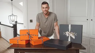 LUXURY MENS FASHION HAUL HERMES, BRUNELLO CUCINELLI, LOUBOUTIN & MORE | Ali Gordon