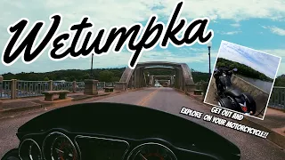 Impromptu ride on my KAWASAKI VAQUERO to Wetumpka| You can't beat riding the SCENIC ROUTES!!👍🏿💯