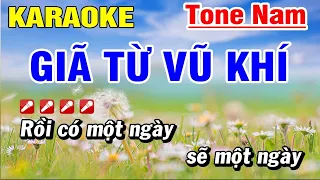Karaoke Một Mai Giã Từ Vũ Khí - Tone nam - Thutrang music