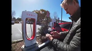 Supercharging a non-Tesla VW ID.4 in California