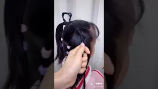 Cute Bear 🐻 Hairstyle Tutorial #cutegirlhairstyles #girlhairstyle #kinderfrisuren #kinderfrisur  #