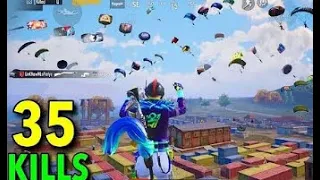 35 Kills pubg NEW BEST SQUAD WIPE GAMEPLAY🔥PUBG Mobile 2024 pubg new kills 37+30+25 KILLS   SOLO VS