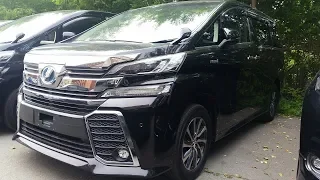 Toyota Vellfire 4WD Hybrid 2015 - Разгон 0 до 100, Расход бензина