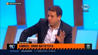 90 minutos de futbol 4 Mayo 2018 Visita de Batistuta y anécdotas con Ruggeri y la Selecció