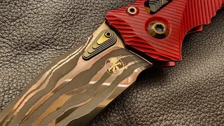 Full Custom Microtech Amphibian Completed. A True One-of-a-Kind! (Details in description.)