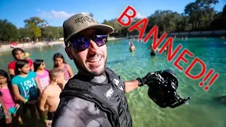 TREASURE HUNTING IS NOW BANNED!!!! (not allowed) | Jiggin' With Jordan