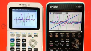 Casio fx-CG50 vs TI-84 Plus CE Python Edition Prueba de Velocidad