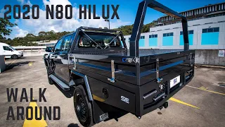 2020 N80 Toyota Hilux Custom Steel Tray by Shannons Engineering