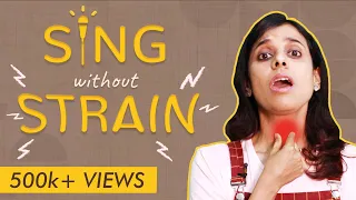 Sing without strain | 3 Easy steps to remove tension | VoxGuru ft. Pratibha Sarathy