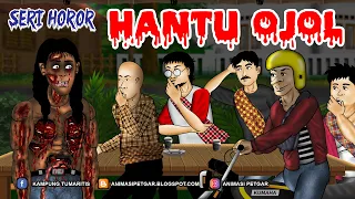 HANTU TUKANG OJEK ONLINE | ANIMASI KARTUN HOROR #86