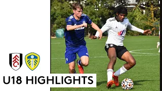 Fulham U18 3-2 Leeds U18 | Premier League Cup | Young Whites Come From Behind Twice To Claim Victory