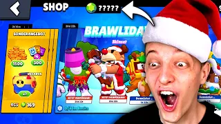 WIR KAUFEN DEN XXL WEIHNACHTS SHOP LEER! 🤑 EXTREM VIELE SKINS..😲 Brawl Stars deutsch