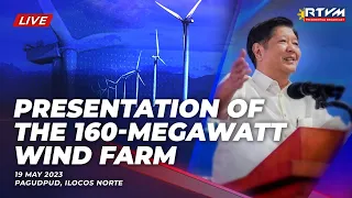 Presentation of the 160-Megawatt Wind Farm 05/19/2023