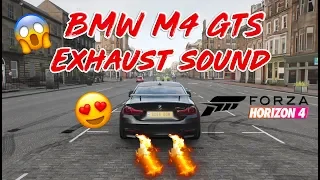 BRUTAL EXHAUST SOUND | BMW M4 GTS FORZA HORIZON 4 REALISTIC DRIVING GAMEPLAY