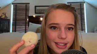 ASMR//eating mochi