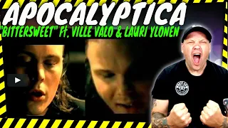 APOCALYPTICA Ft. Ville Valo ( HIM ) & Lauri Ylönen ( THE RASMUS ) " Bittersweet "  [ Reaction ]