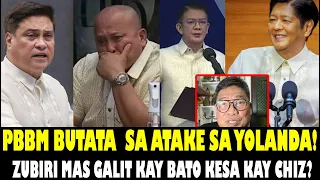 PBBM BUTATA KAY PANELO HINGGIL SA YOLANDA! ZUBIRI BAKIT TILA MAS GALIT KAY BATO KESA KAY CHIZ?