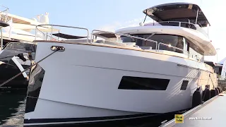 2022 Sirena 58 Luxury Yacht - Walkaround Tour - 2021 Cannes Yachting Festival