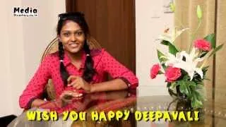2013 Deepavali Wishes | VJ / Anchor Akalya Venkatesan | Media Directory