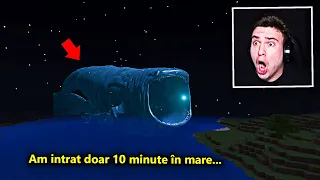Am intrat doar 10 minute în mare.. și când am ieșit, am văzut ceva șocant ! (Minecraft)