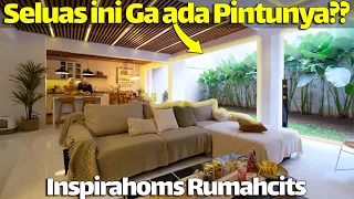 Inspirahoms Ep.11: Desain Unik Rumah 250m2 Konsep Serba Terbuka | Rumahcits