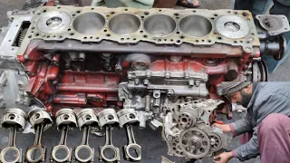 Rebuild Hino 1J truck engine | Fitting full engine | amazing thing Technology#1million