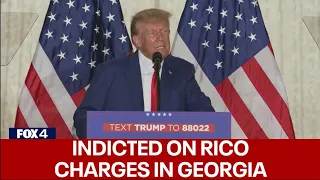 Trump & 18 associates indicted on charges in Georgia