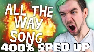 ALL THE WAY - Jacksepticeye Songify Remix By Schmoyoho Sped Up by 400% - (Chimpmunk Edition)