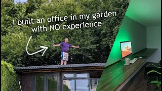 Garden Office Build Timelapse - Start to Finish