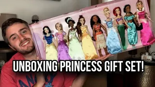 Unboxing Disney Princess Classic Dolls from the Disney Collection Shop at JC Penney