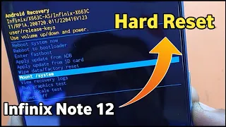 Infinix Hard Reset | Infinix Note 12 Hard Reset | Infinix X663c | Infinix X663c Hard Reset