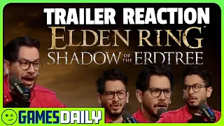 Elden Ring Shadow of the Erdtree Trailer LIVE REACTIONS - Kinda Funny Games Daily 02.21.24 PART TWO