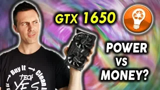 GTX 1650's Power Consumption Test... Though Where's the Low Profile Option...!?