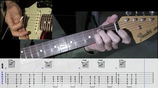 The Rivieras - California Sun - Guitar Lesson w/Tabs