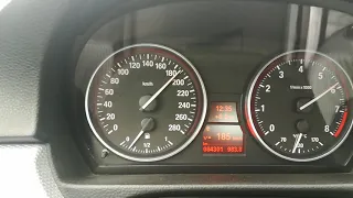 BMW E92 325i N53 remap acceleration 100 - 230 km/h