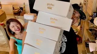 HARRY POTTER x VANS SNEAKERS MASSIVE UNBOXING!!!