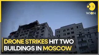 Drone strikes hit two buildings in Moscow, Russia blames Ukraine for 'terrorist attack' | WION