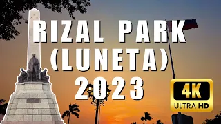 4K - WOW! This is RIZAL PARK (Luneta) in 2023 - Manila, Philippines | Walking Tour