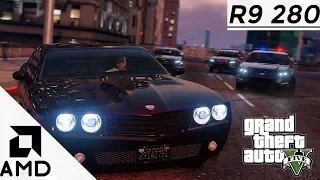 Grand Theft Auto 5 On AMD R9 280 3GB DDR5 | HIGH| 1080p |