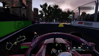 F1 2018 Azerbaijan Grand Prix onboard lap