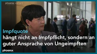 Impfpflicht-Debatte: Christine Aschenberg-Dugnus (FDP) über ihren Antrag mit Wolfgang Kubicki (FDP)